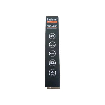 Bushnell Dual Power Rechargeable Headlamps 650 Lumens, Batteries Included 2 Pack