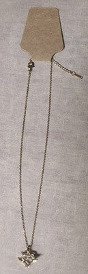 Beautiful Jeweled Winged Heart Pendant Gold Plated Stainless Steel