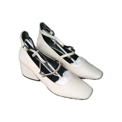 Lisa Vicky Savvy-V Pumps Beige Women's Shoes Size 8 M