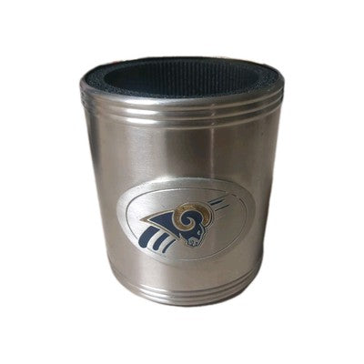 Vintage St Louis Rams  Stainless Steel Koozie NEW !!!Minor Scuffs!!!