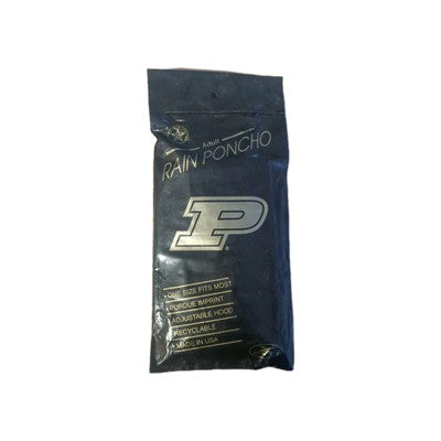 Purdue Boilermakers Fan Bundle 4 Cups, Coffee Glass & Poncho (Box Cond Varies)