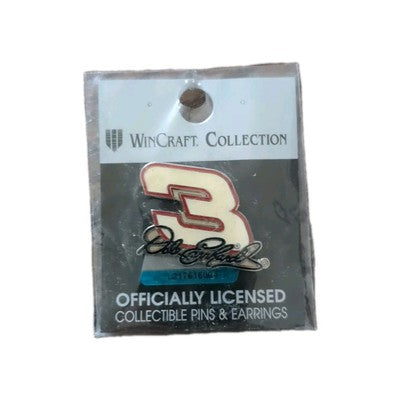 Vintage Dale Earnhardt #3 Officially Licensed Collectibale Pin Sealed 