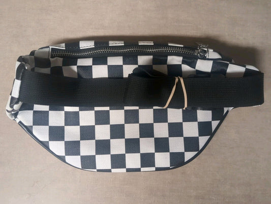 Checkered Fanny Bag W Ink Stain, CLEAN ✅ FOLLOW OUR SHOP FOR GREAT DEALS!!! ✅